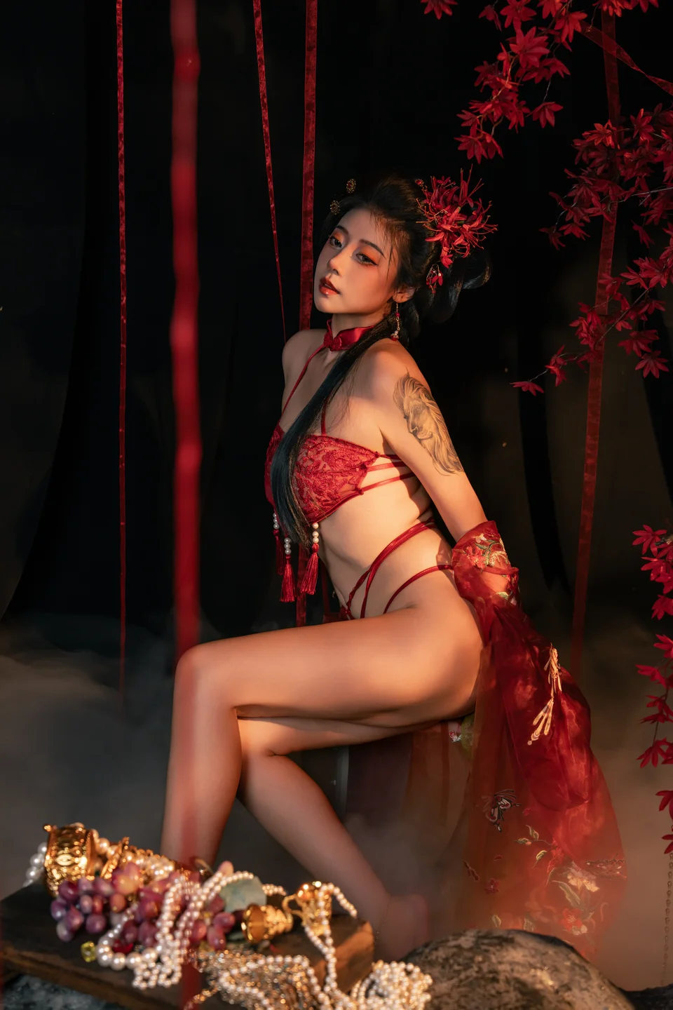 奈汐酱nice - No.113 流丹 [85P-2.20GB] tg@simisebaisi 【丝足阁】033.webp